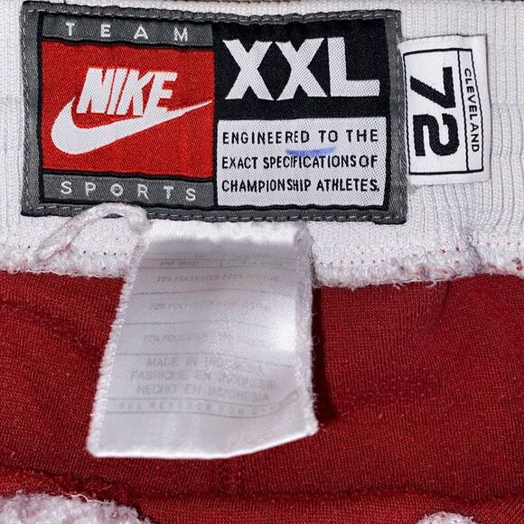 NBA Cleveland Cavaliers Throwback Retro Terry Cloth Sweatpants Size XXL 2XL - Picture 7 of 7